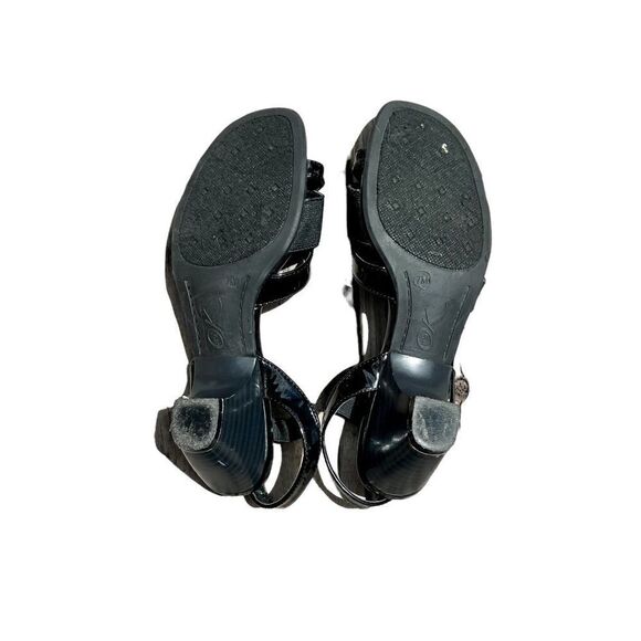 IT’S OKAY Black Strapy Heels Size 7M - Picture 3 of 6